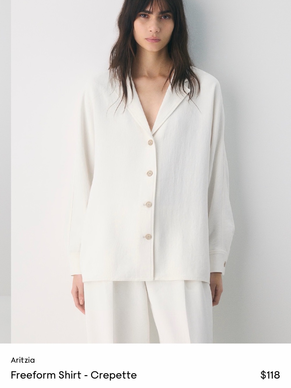 Aritzia Freeform Shirt - Crepette